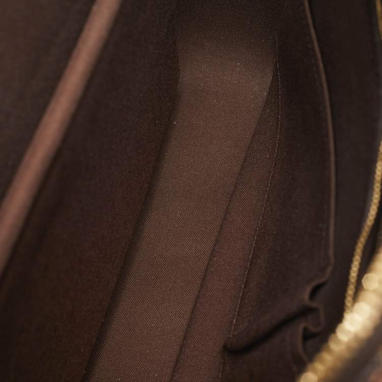 Pre Owned Louis Vuitton Damier Ebene Canvas Porte Documents Voyage Briefcase GM Bag
