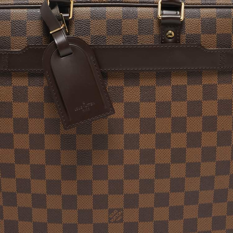 Pre Owned Louis Vuitton Damier Ebene Canvas Porte Documents Voyage Briefcase GM Bag