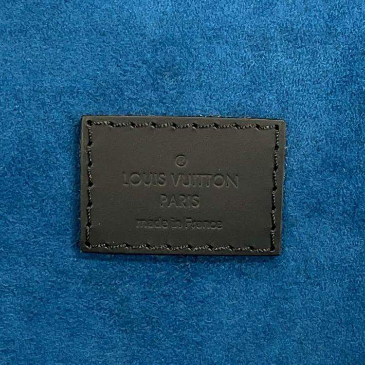 Pre Owned Louis Vuitton Black Damier Graphite Coffret 8 Montor  Bag