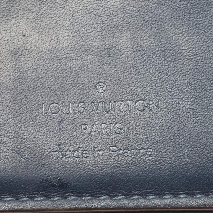 Pre Owned Louis Vuitton Damiere Ebene Canvas Multiple Wallet