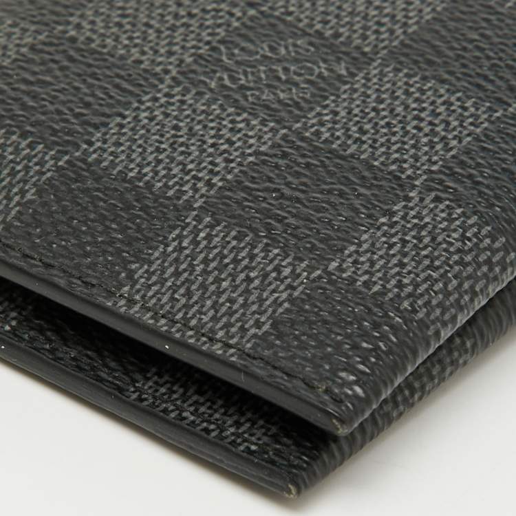 Pre Owned Louis Vuitton Damier Graphite Canvas Organizer 16CC Wallet