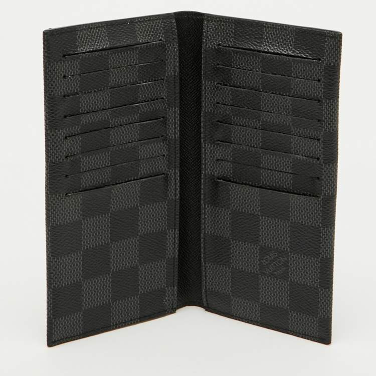 Pre Owned Louis Vuitton Damier Graphite Canvas Organizer 16CC Wallet