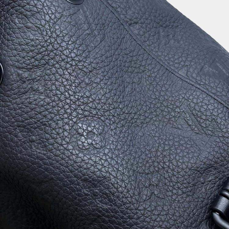 Pre Owned Louis Vuitton Christopher Noir Monogram Taurillon Size Mm Backpack