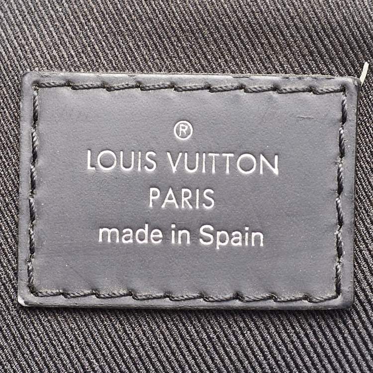 Pre Owned Louis Vuitton Damier Graphite Canvas Porte Documents Briefcase