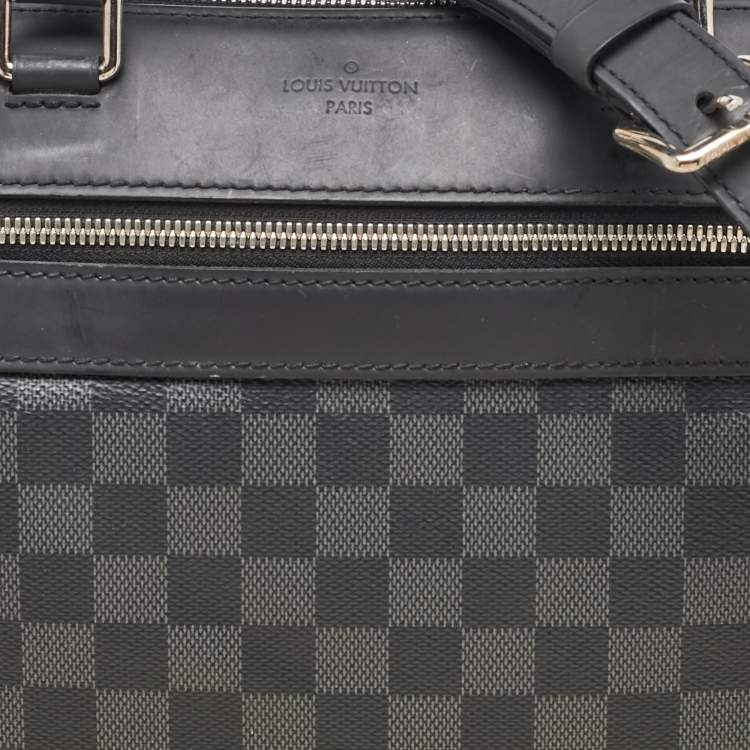 Pre Owned Louis Vuitton Damier Graphite Canvas Porte Documents Briefcase
