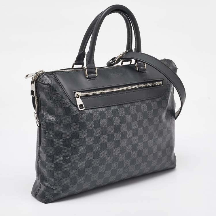 Pre Owned Louis Vuitton Damier Graphite Canvas Porte Documents Briefcase