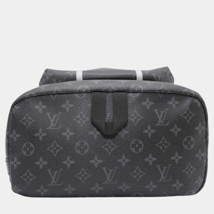 Pre Owned Louis Vuitton x Fragment 2017 Monogram Eclipse Zack Backpack