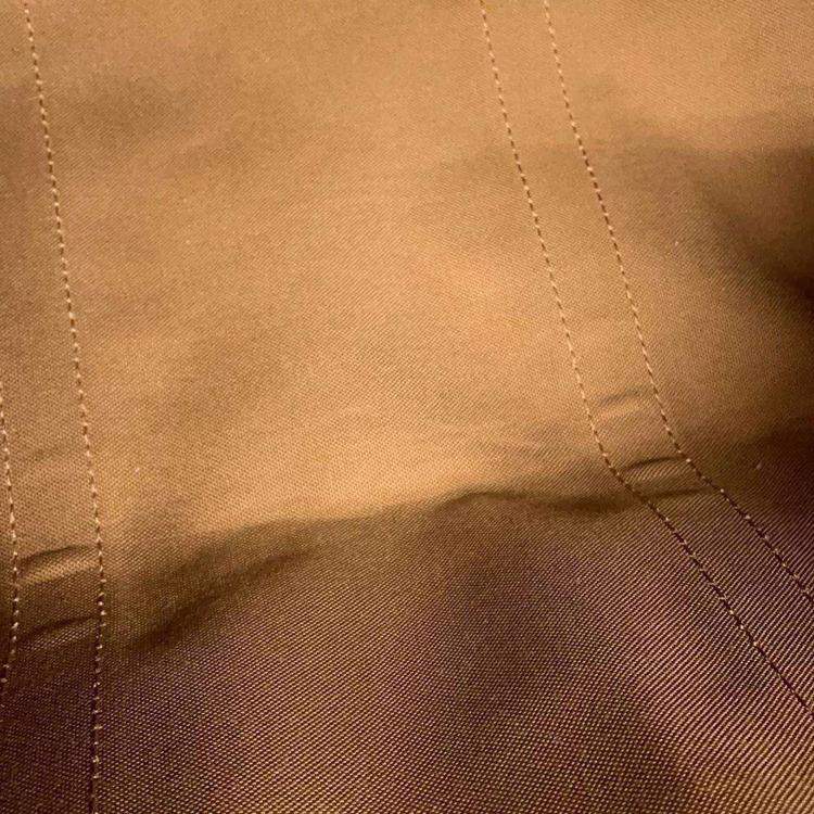 Pre Owned  Louis Vuitton  Brown Monogram Keepall Bandouliere 60 Satchel Bag