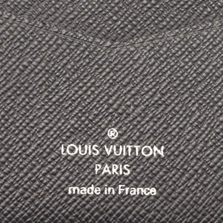 Pre Owned Louis Vuitton Black Epi Leather Pocket Organizer