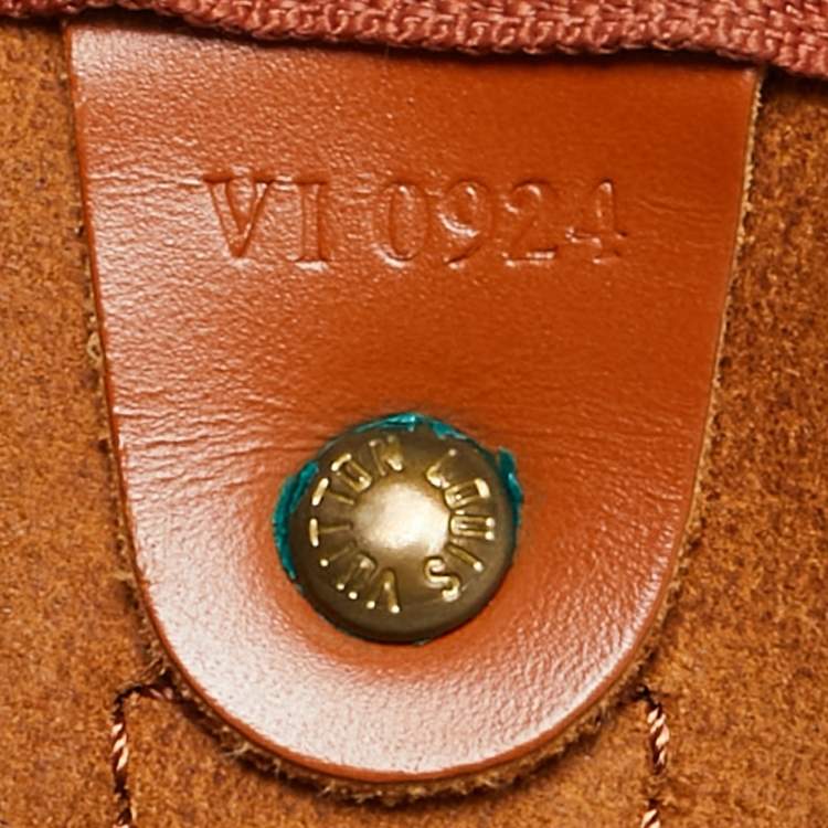 Pre Owned Louis Vuitton Cipango Gold Epi Leather Keepall 55 Bag
