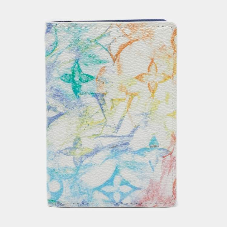 Pre Owned Louis Vuitton Monogram Pastel Colors Canvas Pocket Organizer