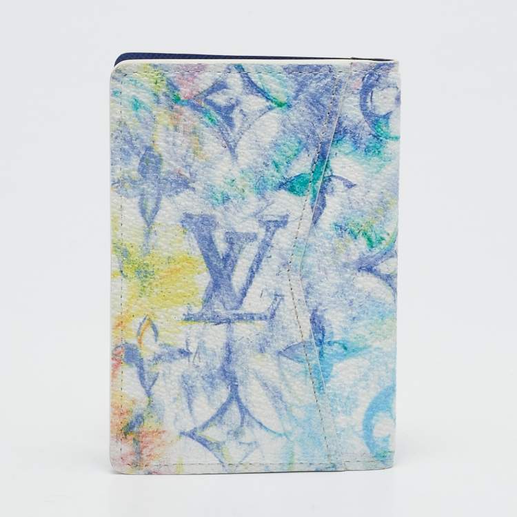 Pre Owned Louis Vuitton Monogram Pastel Colors Canvas Pocket Organizer