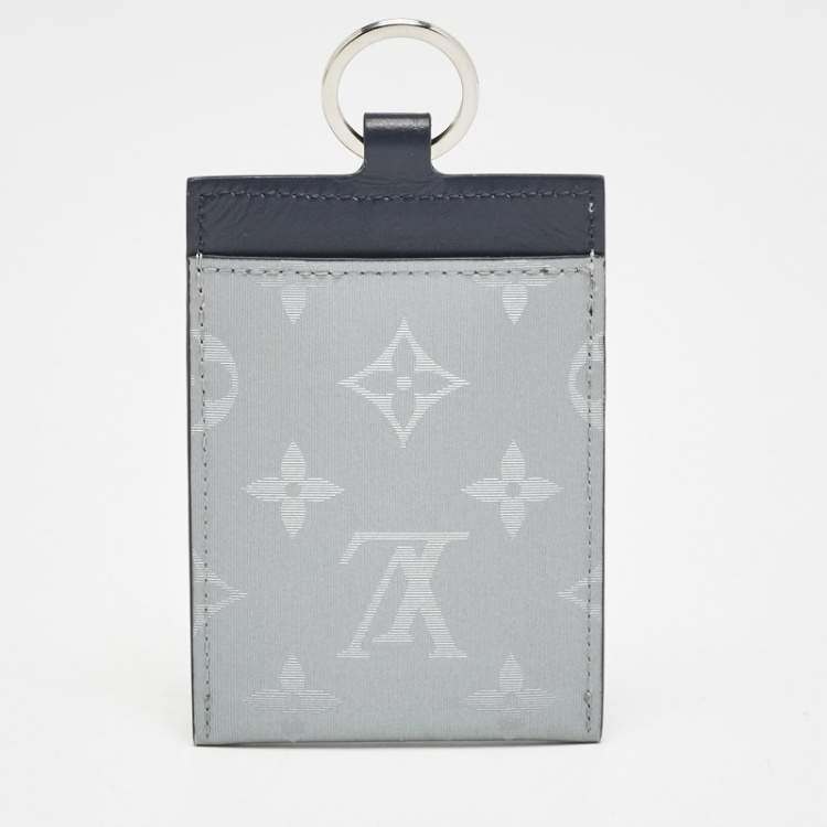 Pre Owned Louis Vuitton Monogram Satellite Canvas Alpha Card Holder