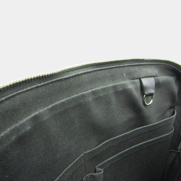 Pre Owned Louis Vuitton Black Damier Graphite Porte-Documents Voyage Briefcase 
