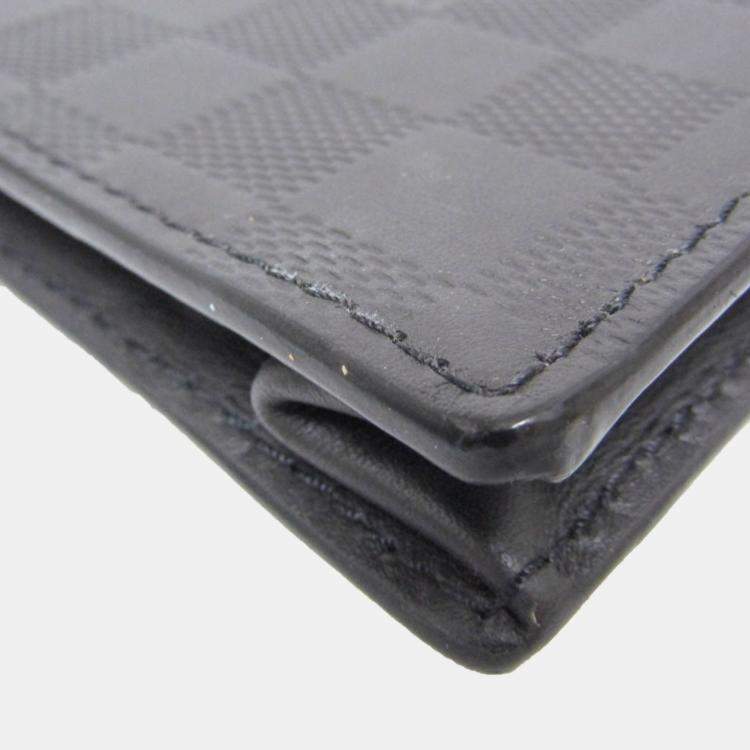 Pre Owned Louis Vuitton Noir Damier Infini Stand Pouch Bag 