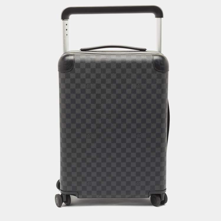 Pre Owned Louis Vuitton Damier Graphite Canvas Horizon 55 Suitcase