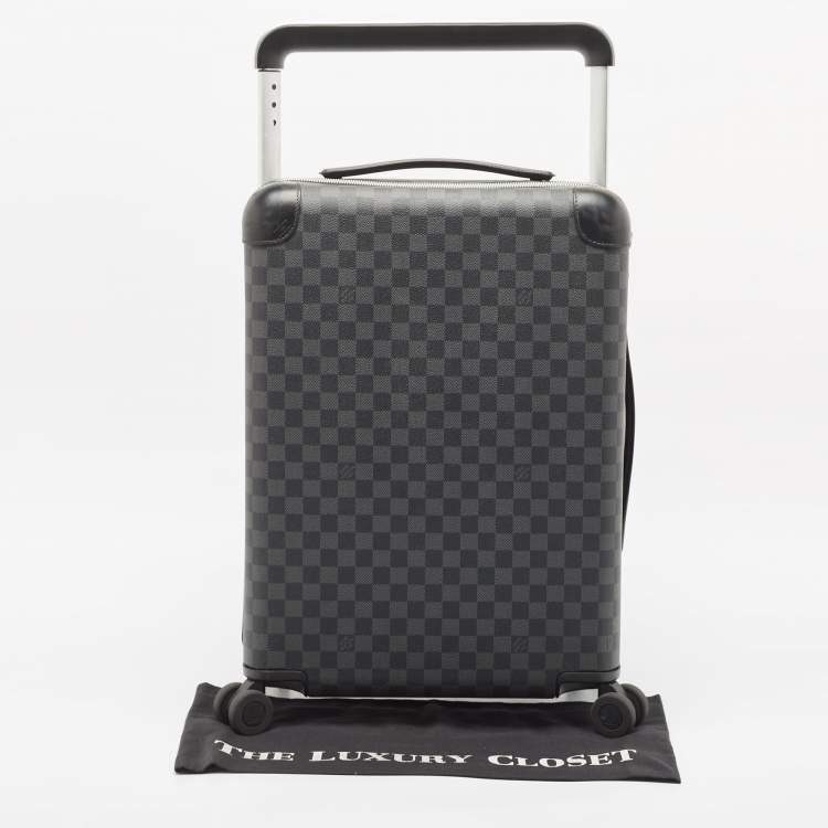 Pre Owned Louis Vuitton Damier Graphite Canvas Horizon 55 Suitcase