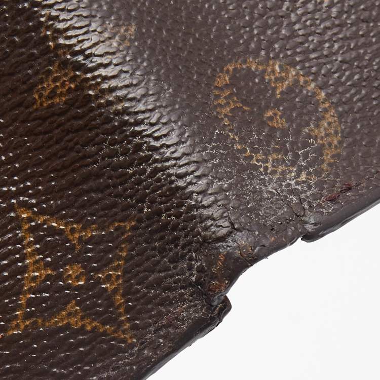 Pre Owned Louis Vuitton Monogram Canvas Marco Wallet