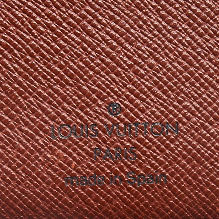 Pre Owned Louis Vuitton Monogram Canvas Marco Wallet