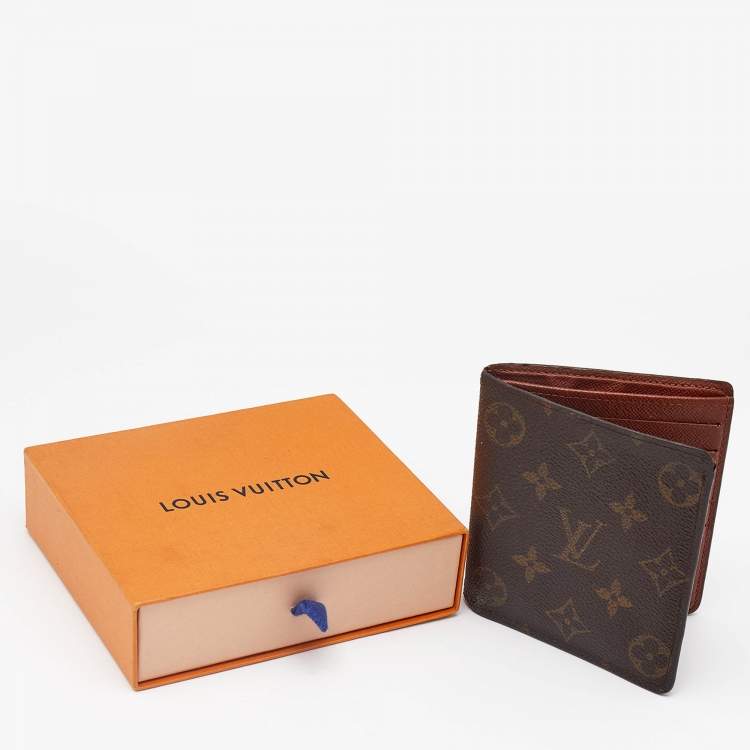 Pre Owned Louis Vuitton Monogram Canvas Marco Wallet