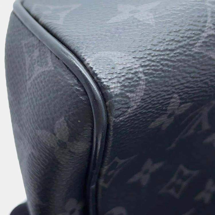 Pre Owned Louis Vuitton District Nv2 Noir Monogram Eclipse Size Pm