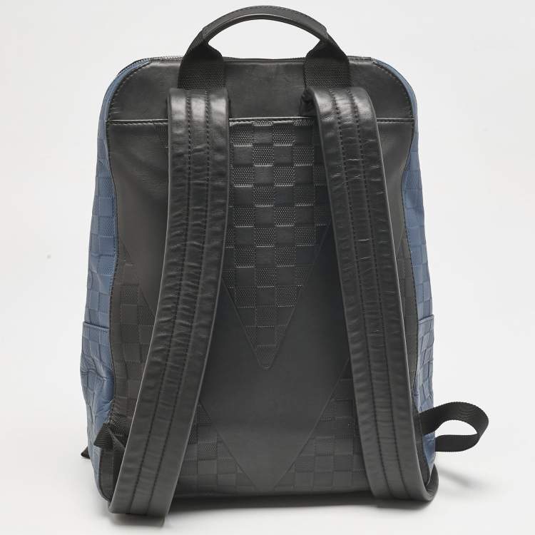Pre Owned Louis Vuitton Blue Infini Leather Avenue Backpack