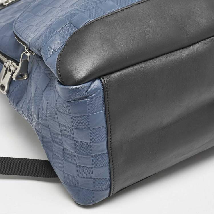 Pre Owned Louis Vuitton Blue Infini Leather Avenue Backpack