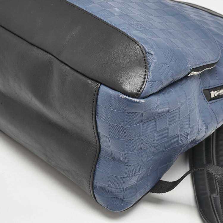 Pre Owned Louis Vuitton Blue Infini Leather Avenue Backpack