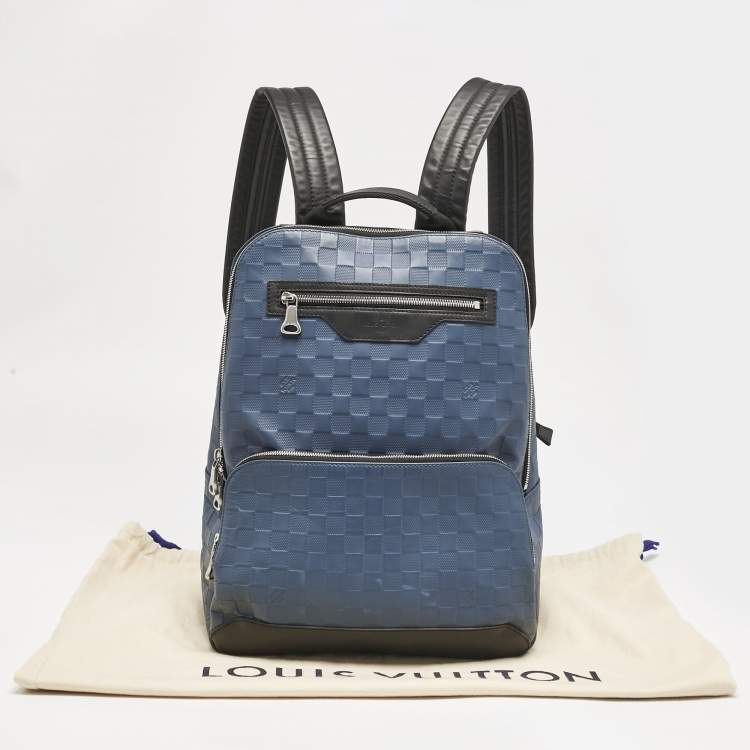 Pre Owned Louis Vuitton Blue Infini Leather Avenue Backpack