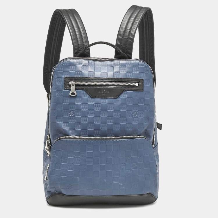 Pre Owned Louis Vuitton Blue Infini Leather Avenue Backpack