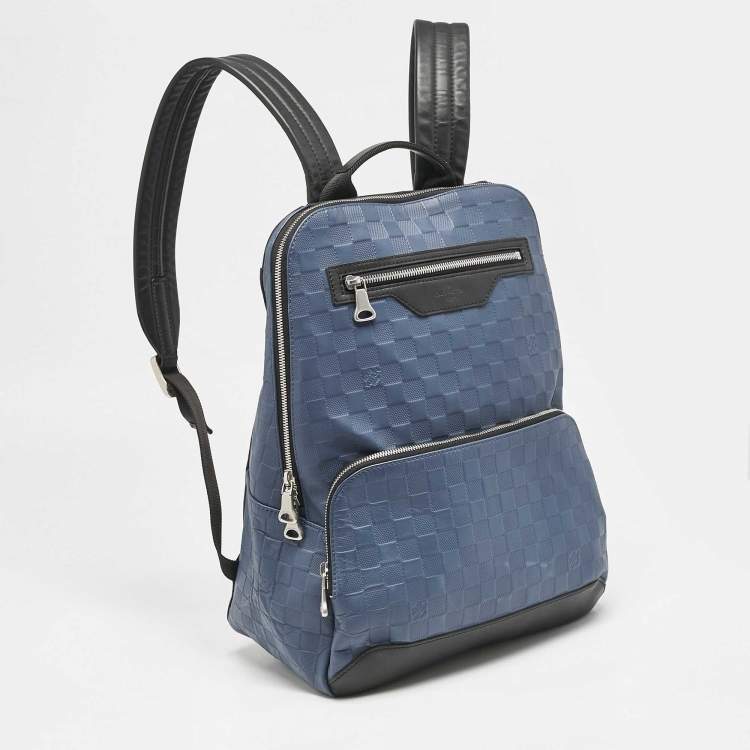 Pre Owned Louis Vuitton Blue Infini Leather Avenue Backpack