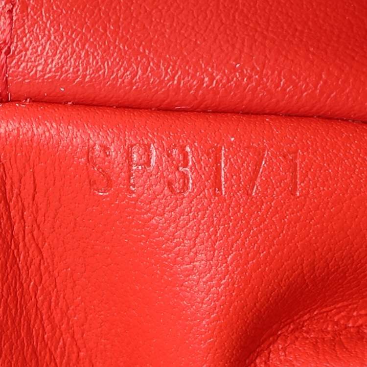 Pre Owned Louis Vuitton Magma Damier Infini Leather James Bifold Wallet
