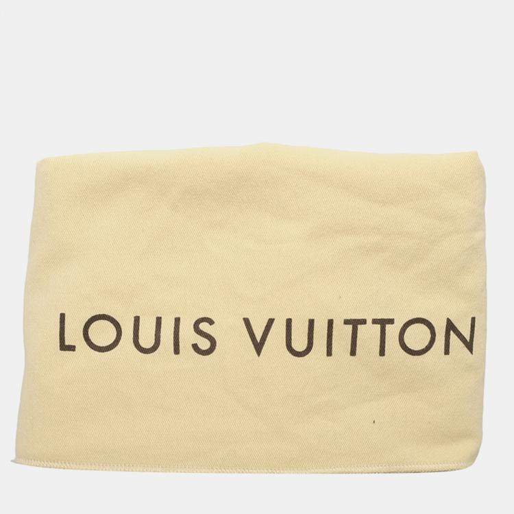 Pre Owned Louis Vuitton White & Grey Coated Canvas Antarctica Monogram Outdoor PM Messenger Bag