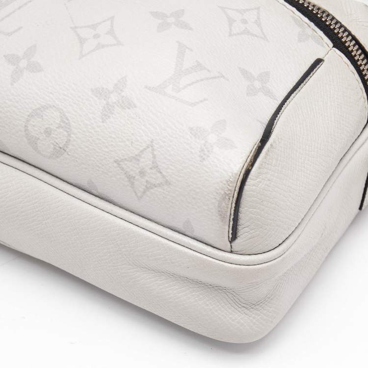 Pre Owned Louis Vuitton Antarctica Taigarama Monogram Outdoor Messenger PM Bag