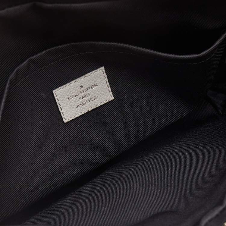 Pre Owned Louis Vuitton Antarctica Taigarama Monogram Outdoor Messenger PM Bag