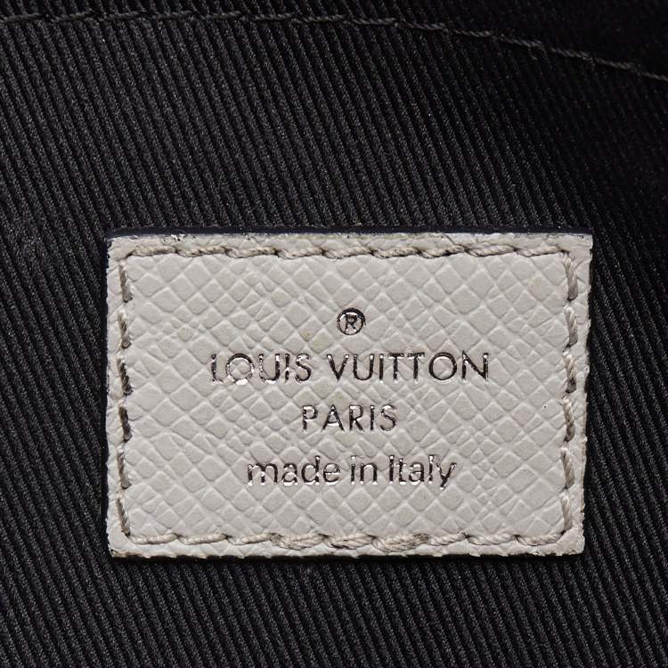 Pre Owned Louis Vuitton Antarctica Taigarama Monogram Outdoor Messenger PM Bag