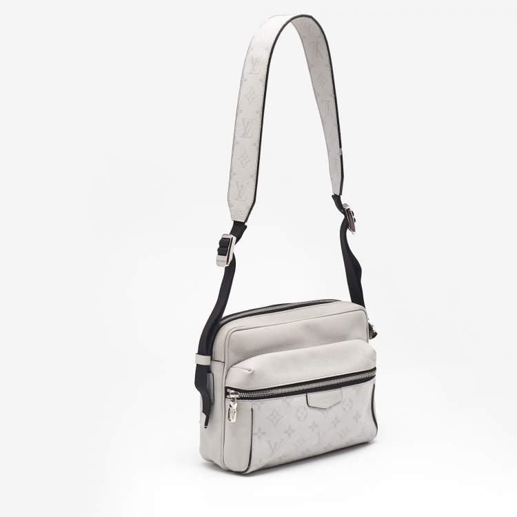 Pre Owned Louis Vuitton Antarctica Taigarama Monogram Outdoor Messenger PM Bag