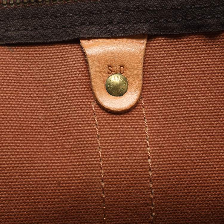 Pre Owned Louis Vuitton Monogram Canvas Keepall 50 Bag