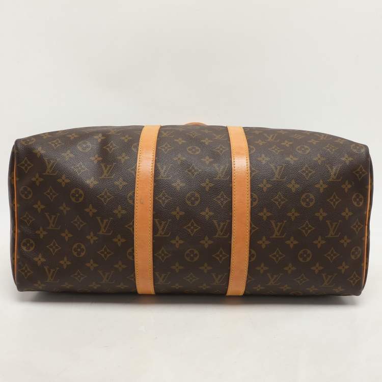 Pre Owned Louis Vuitton Monogram Canvas Keepall 50 Bag