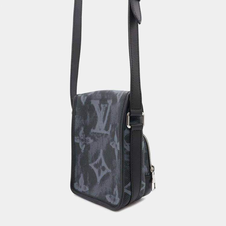Pre Owned Louis Vuitton Noir Monogram / Pastel Amazon Messenger  