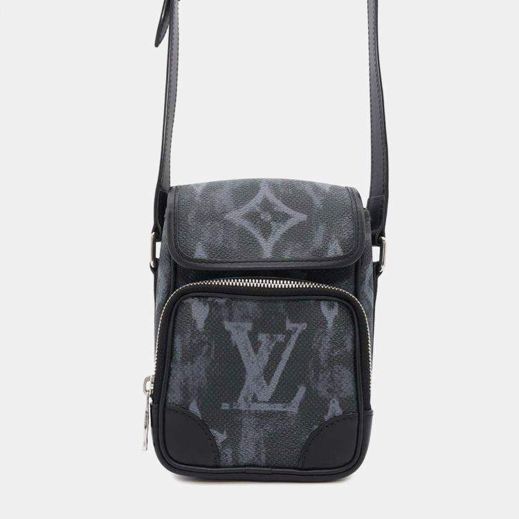 Pre Owned Louis Vuitton Noir Monogram / Pastel Amazon Messenger  