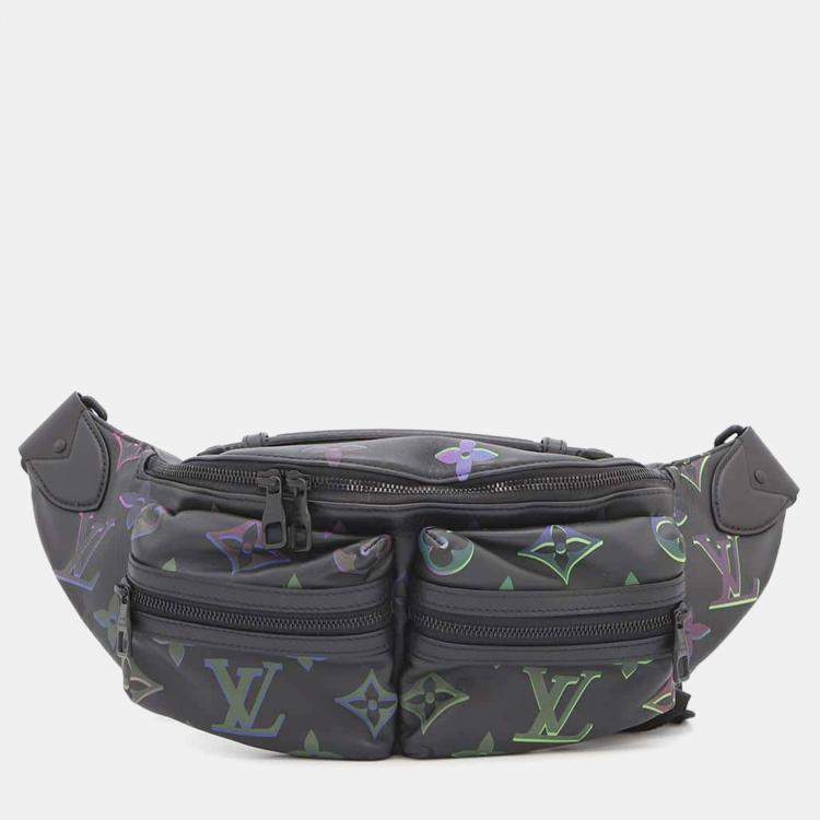 Pre Owned Louis Vuitton Noir Monogram/Spotlight Comet Bumbag