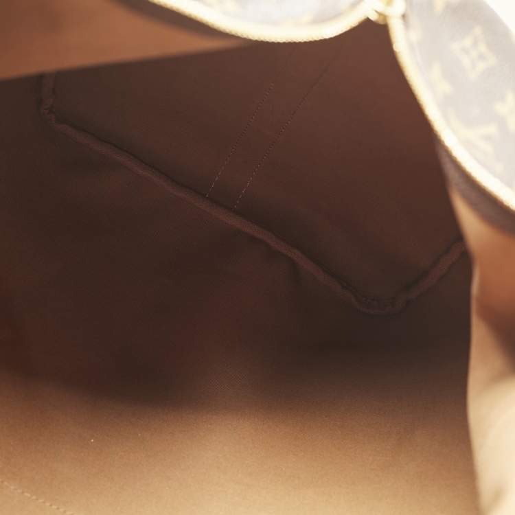 Pre Owned Louis Vuitton Brown Monogram Canvas Keepall Bandouliere 60 Bag