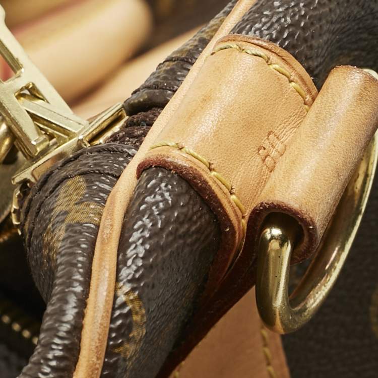 Pre Owned Louis Vuitton Brown Monogram Canvas Keepall Bandouliere 60 Bag
