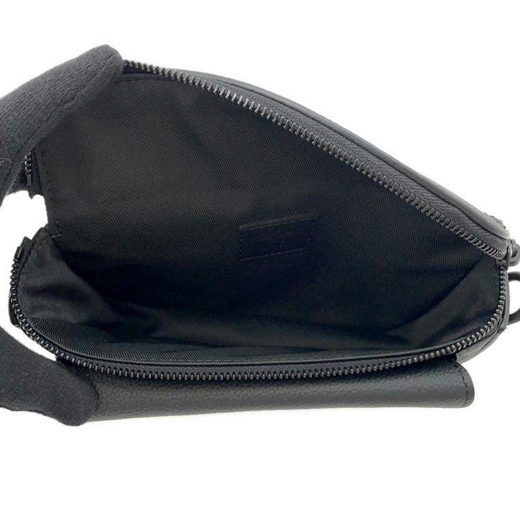 Pre Owned Louis Vuitton Noir Leather Pilot Wearable Wallet 