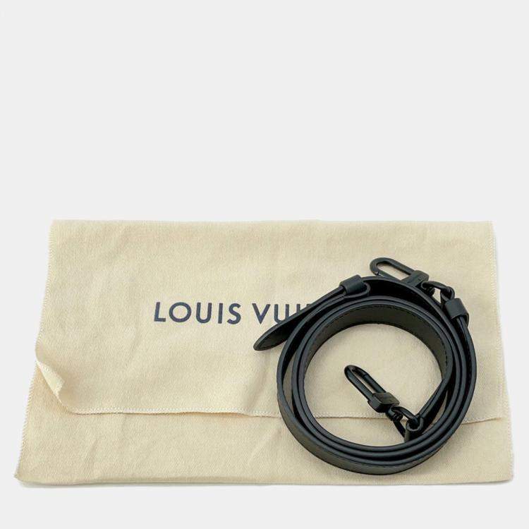 Pre Owned Louis Vuitton Noir Leather Pilot Wearable Wallet 