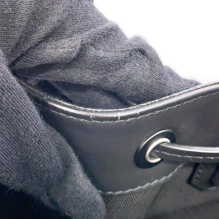 Pre Owned Louis Vuitton Noir Monogram Eclipse Maxi Noe Sling