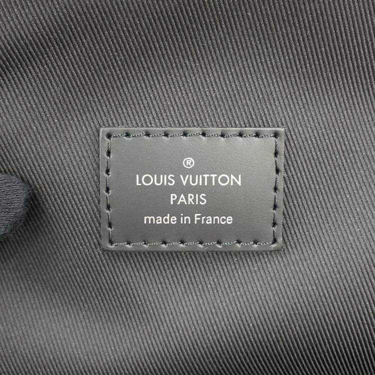 Pre Owned Louis Vuitton Noir Damier Graphite Avenue Sling Bag 
