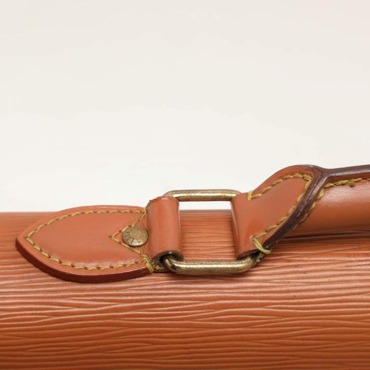 Pre Owned Louis Vuitton Cipango Gold Epi Leather Serviette Conseiller Briefcase