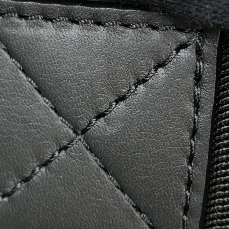 Pre Owned Louis Vuitton  Noir/Green 3D Monogram Reversible Nylon Keepall Bandouliere 50 Shoulder Bag